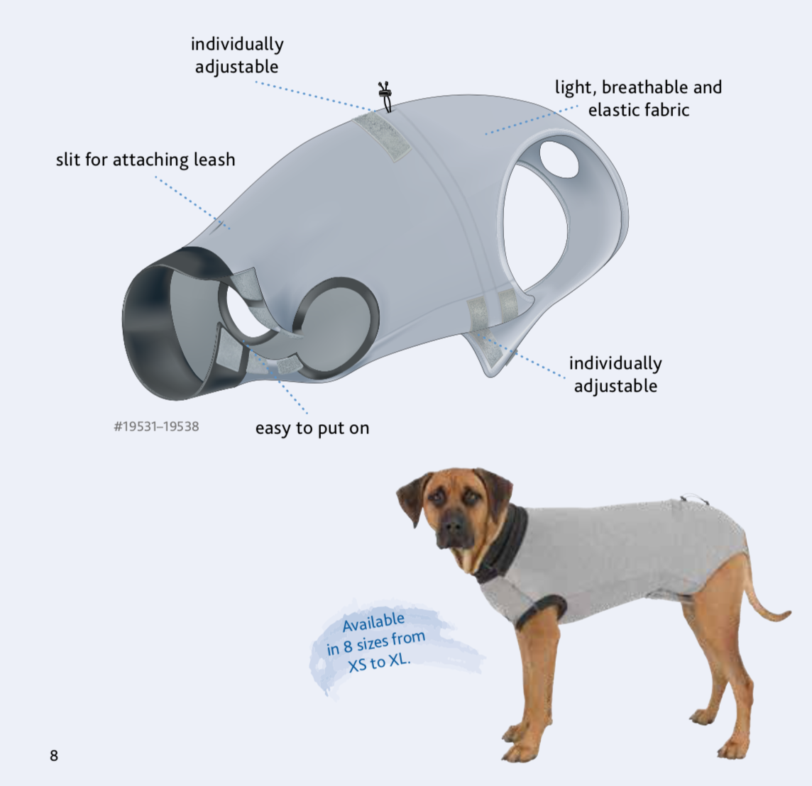 Body Pour Chien Après Stérilisation Maxi Zoo