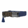 Milk and Pepper - Collier Kaya bleu foncé