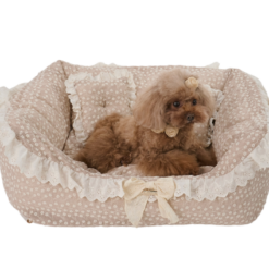 Teo I'm Cool - Panier Dog House Bohémien