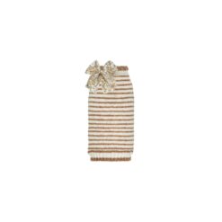 For Pets Only - Pull fin Summer cashmere Tweed Liberty Camel