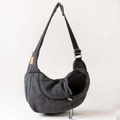 BauBarù - Sac Marsupio Linus Denim Black (2)