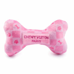 Haute Diggity Dog - Jouet Checker Chewy Vuiton Pink Bone