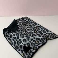 Eh Gia - Plaid Léopard/Noir Heart