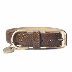 Milk&Pepper - Collier Pogona Marron