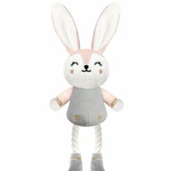 Milk&Pepper - Jouet Célestine Lapin rose/gris
