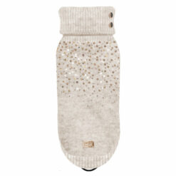 Milk&Pepper - Pull Wilma beige à sequins