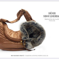 Mon Bonbon - Sac bandoulière Désir camel