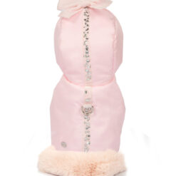 Mon Bonbon - Harnais à capuche Souffle d'hiver Rose