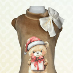 TTB - Pull fin velours Teddy Xmas