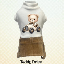 TTB - Salopette velours Teddy Drive camel
