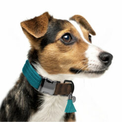 Milk&Pepper - Collier réglable Kaya bleu pétrole