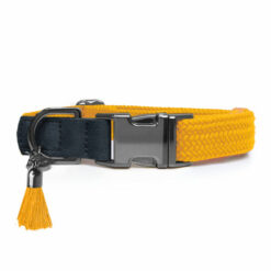 Milk&Pepper - Collier réglable Kaya jaune moutarde
