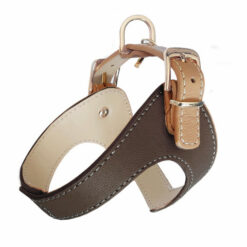 Milk&Pepper - Harnais en cuir Vendôme Deluxe marron/camel (parachute)