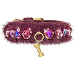 For Pets Only - Collier Posh Diamond Burgundy