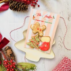 En tête à truffe - Sachet de biscuits de Noël pour chien