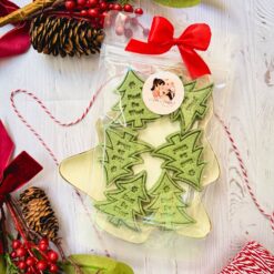 En tête à truffe - Sachet "Noël de Woof" biscuits de Noël pour chien