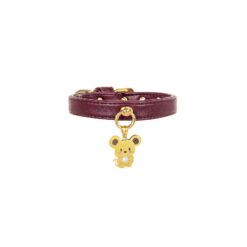 For Pets Only - Collier Topomio Lover Burgundy