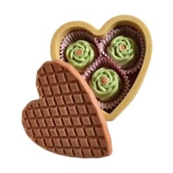 Manufaktur Sweet Crunchy Bit - Boite de friandises en forme de coeur