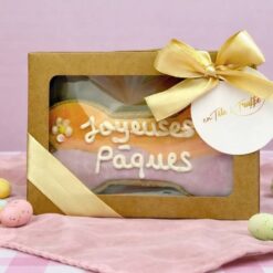 En tête à truffe - Grand os glacé de Pâques pour chien