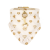 For Pets Only - Collier bandana Topomio Golden Monogram