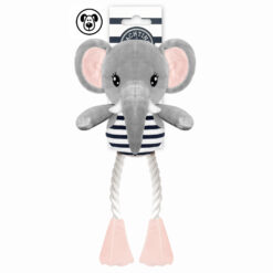 Milk&Pepper - Jouet Lara Eléphante grise à la Plage