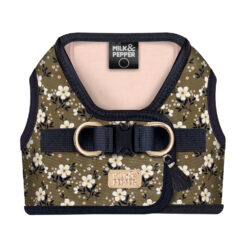 Milk&Pepper - Harnais Bethany Liberty kaki et rose