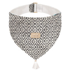 Milk&Pepper - Bandana Jabali noir et écru