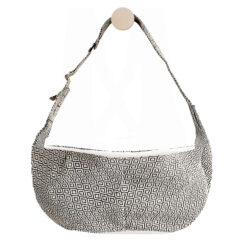 Milk and Pepper - Sac bandoulière Mahdi noir et écru