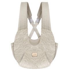 Milk and Pepper - Sac "porte-bébé" ventral Yoshi boutis beige