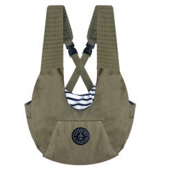 Milk and Pepper - Sac "porte-bébé" ventral Armel kaki