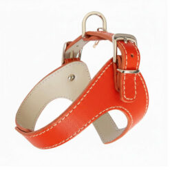 Milk&Pepper - Harnais parachute Vendôme en cuir orange