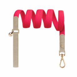 Milk and Pepper - Laisse plate Kaya framboise