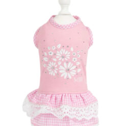 Mon Bonbon - Robe Caprera rose Vichy