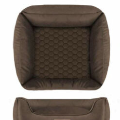 Milk and Pepper - Sofa carré Cortina Marron (55cm)