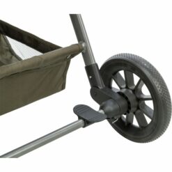 Poussette kaki avec panier amovible – Image 9