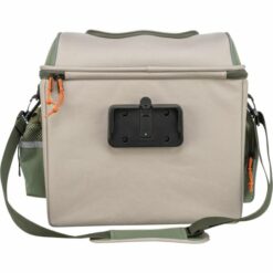 Panier vélo pour guidon beige/vert – Image 4