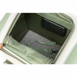 Panier vélo pour guidon beige/vert – Image 5