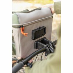 Panier vélo pour guidon beige/vert – Image 8