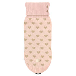 Milk&Pepper - Pull Rosane coeurs dorés