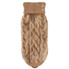 Milk&Pepper - Pull Montgomery torsadé Toffee (tailles Teckel)