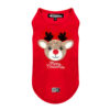 Milk&Pepper - T-shirt Oswald velours rouge Merry Christmas