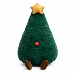 Coussin Sapin de Noël vert foncé 40cm