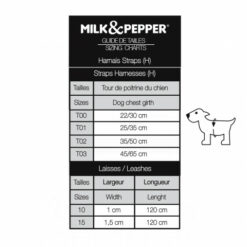 Milk&Pepper - Harnais Straps Trimaran Camel/Marine/Ecru - Image 4