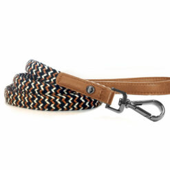 Milk and Pepper - Laisse Trimaran Camel/Marine/Ecru