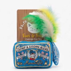 Haute Diggity Dog - Jouet pour chat Meowwife Sardines avec plumes