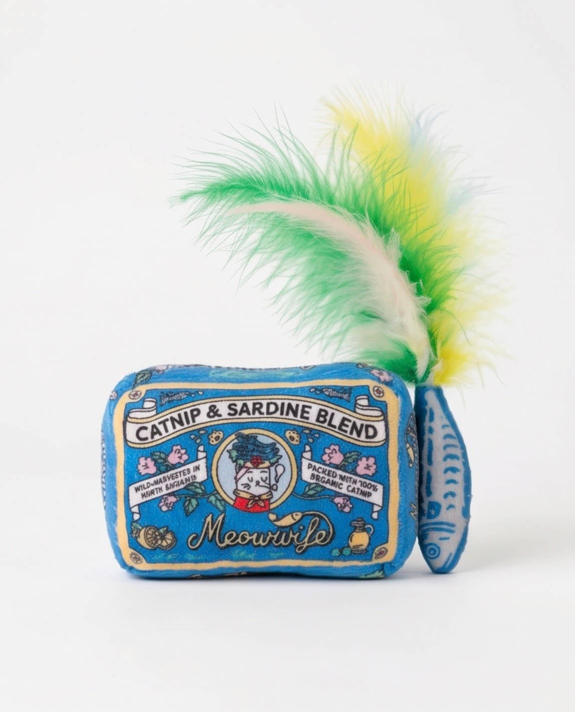 Haute Diggity Dog - Jouet pour chat Meowwife Sardines avec plumes – Image 2