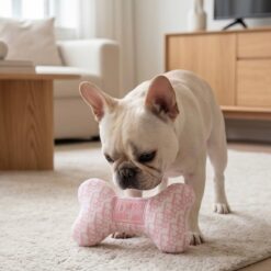 Haute Diggity Dog - Jouet Pink Dogior Bone Squeaker – Image 3