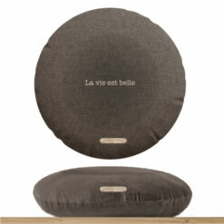 Milk and Pepper - Sofa Bruges Rond Lin Marron