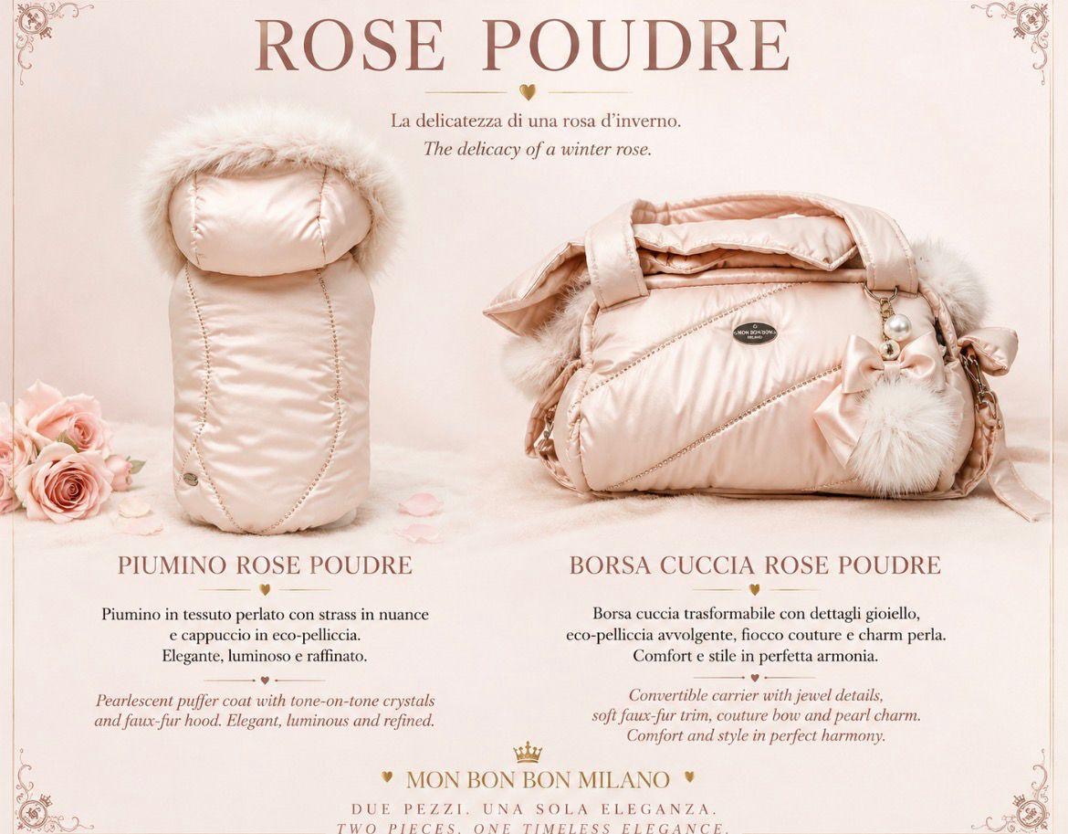 Mon Bonbon - Veste doudoune Rose poudré