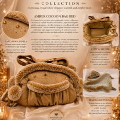 Mon Bonbon - Sac Amber Cocoon caramel